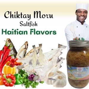 Chiktay morue (saltfish spicy)